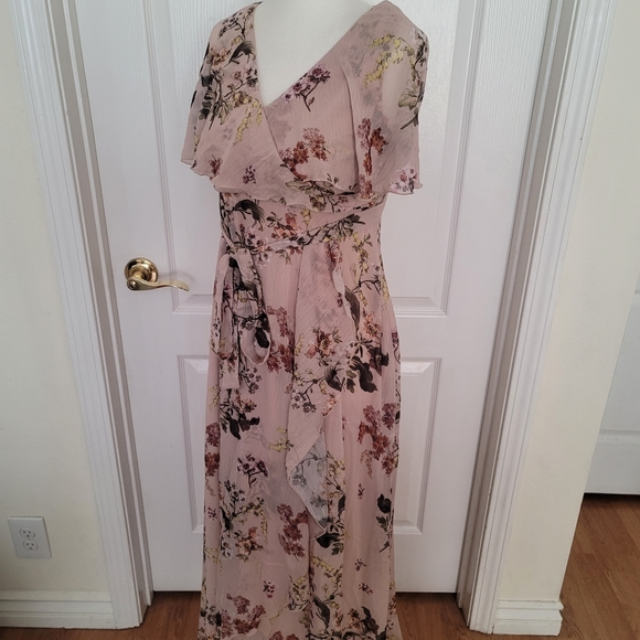 ASOS Maxi Floral Dress Size 4 - Picture 2 of 6